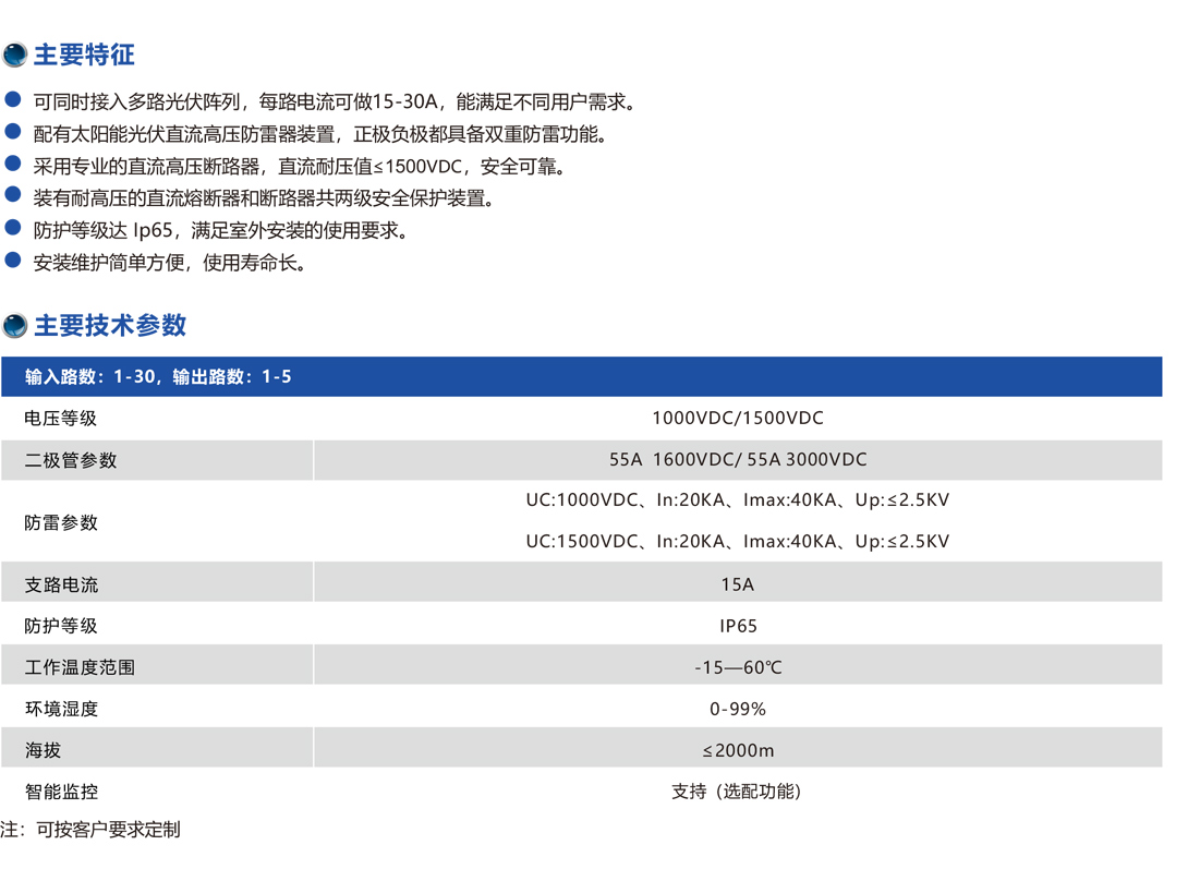 光伏塑殼直流匯流箱-2進(jìn)1出防雨防塵金屬防水成套配電箱.jpg